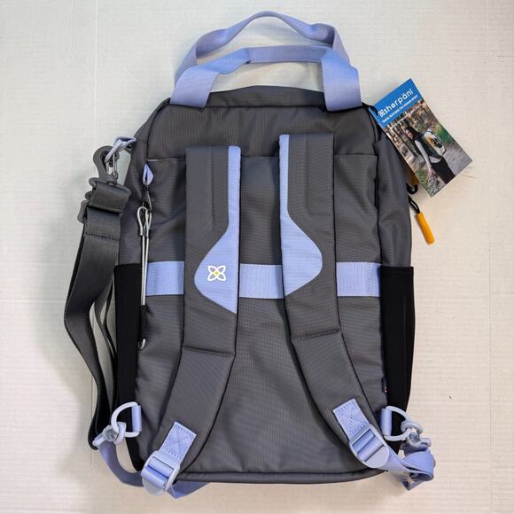 Sherpani Gray and Blue Backpack NWT - Picture 2 of 12